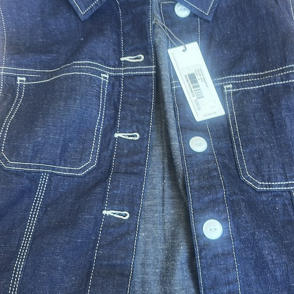 AG Adriano Goldschmied Indigo Denim Vest - Picture 3 of 5